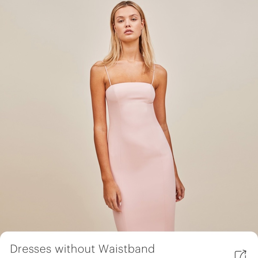 MIDI Ivory personal attendant dress in ivory. Sz 8